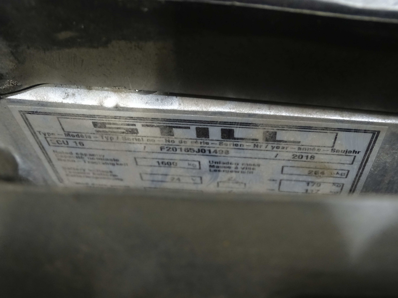 Truk pallet Still ECU16: gambar 6