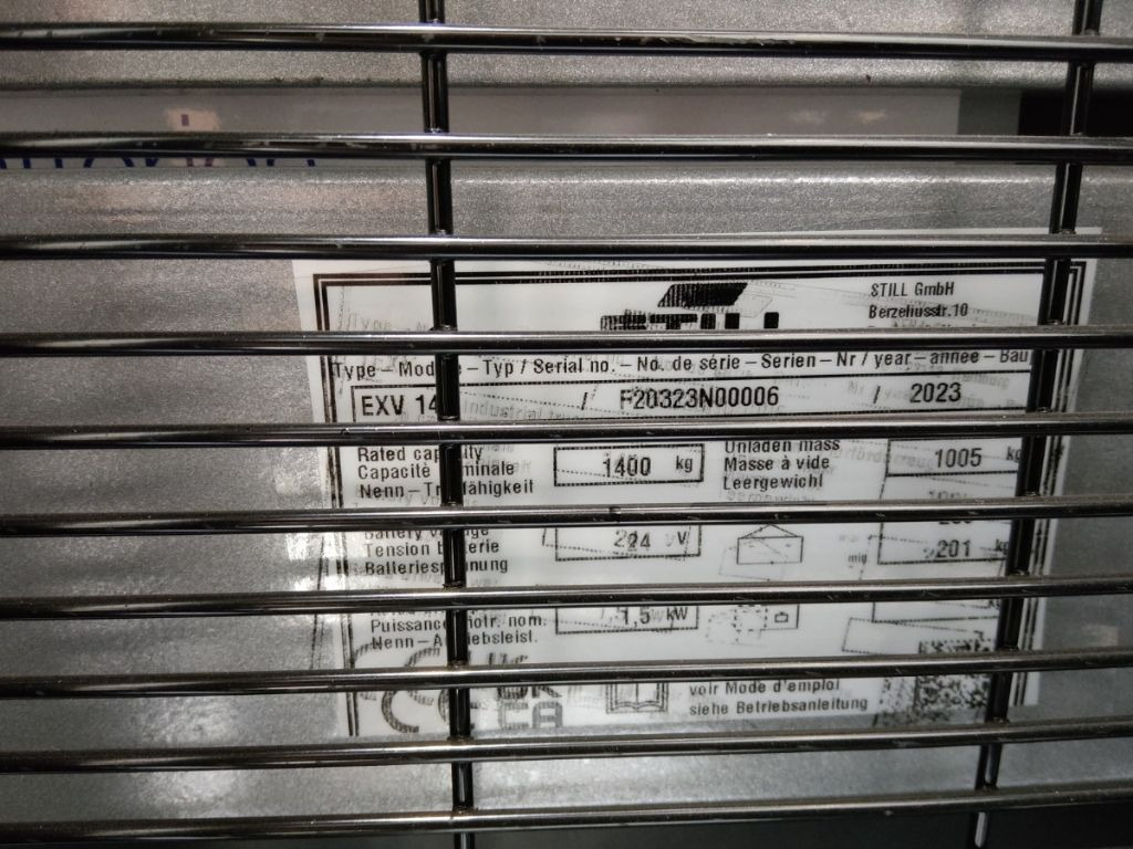 Still EXV14/BATT.NEU - Penumpuk: gambar 5 Still EXV14/BATT.NEU - Penumpuk: gambar 5