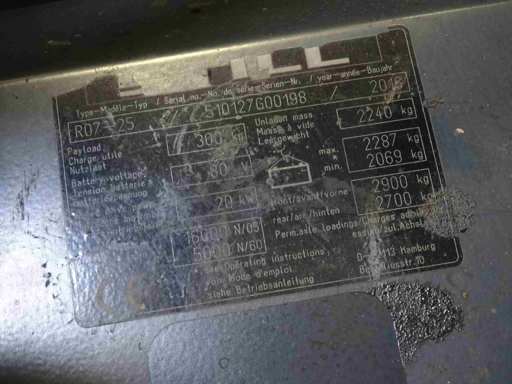 Still R07-25L - Traktor derek: gambar 5 Still R07-25L - Traktor derek: gambar 5