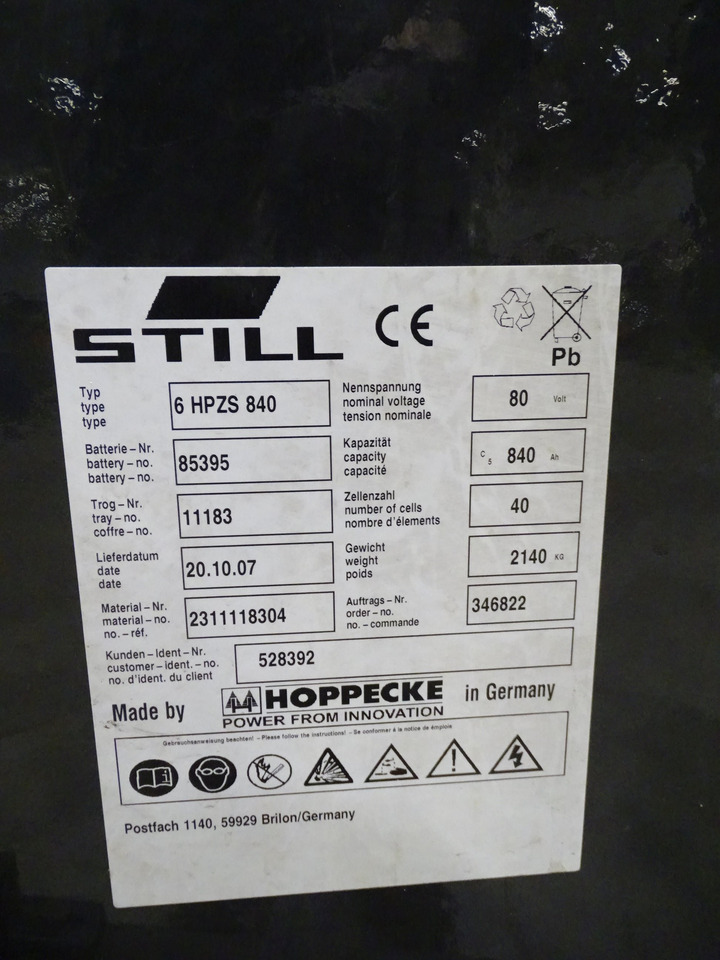 Still R60-45 - Forklift listrik: gambar 5 Still R60-45 - Forklift listrik: gambar 5