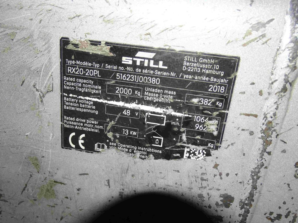 Still RX20-20PL - Forklift listrik: gambar 5 Still RX20-20PL - Forklift listrik: gambar 5