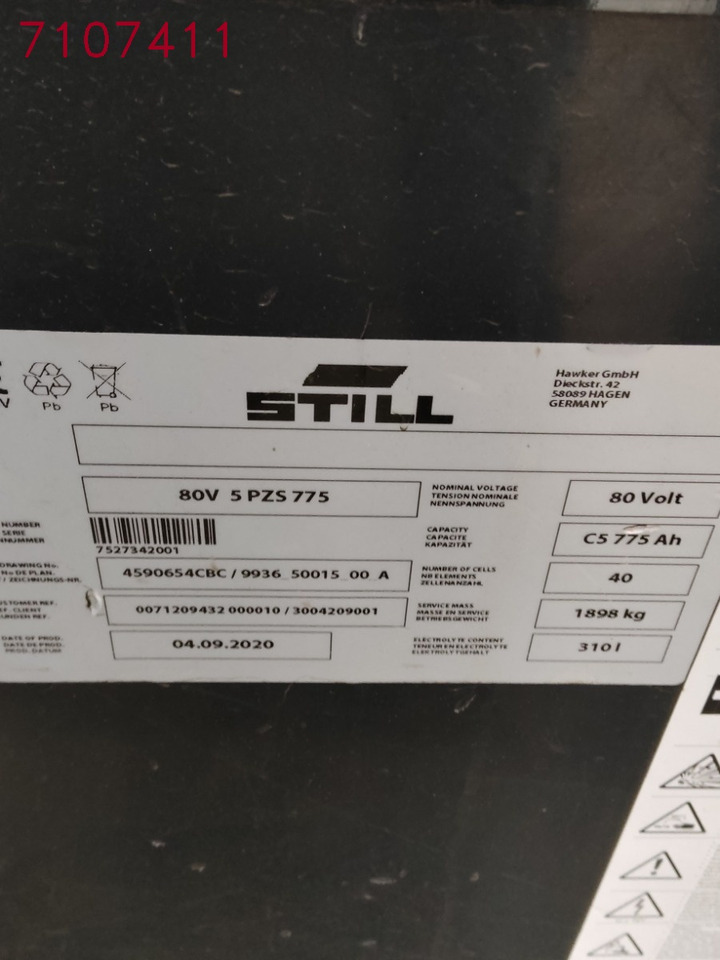Still RX60-30L/BATT.NEU - Forklift listrik: gambar 5 Still RX60-30L/BATT.NEU - Forklift listrik: gambar 5
