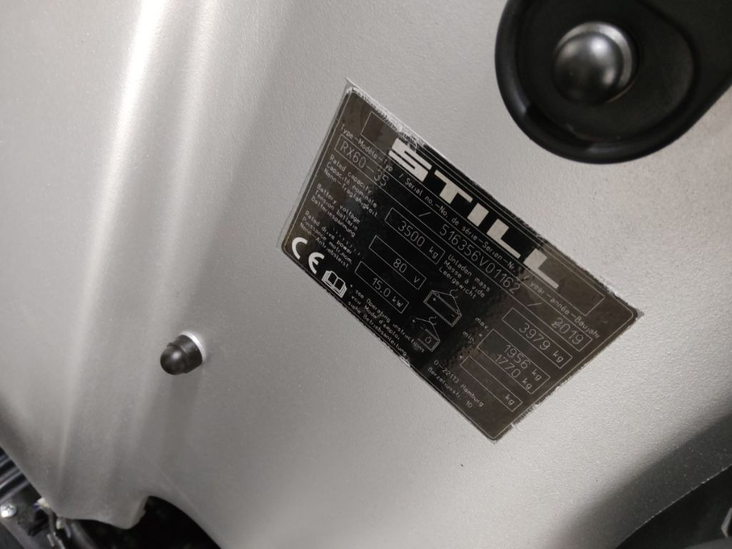 Still RX60-35 - Forklift listrik: gambar 5 Still RX60-35 - Forklift listrik: gambar 5