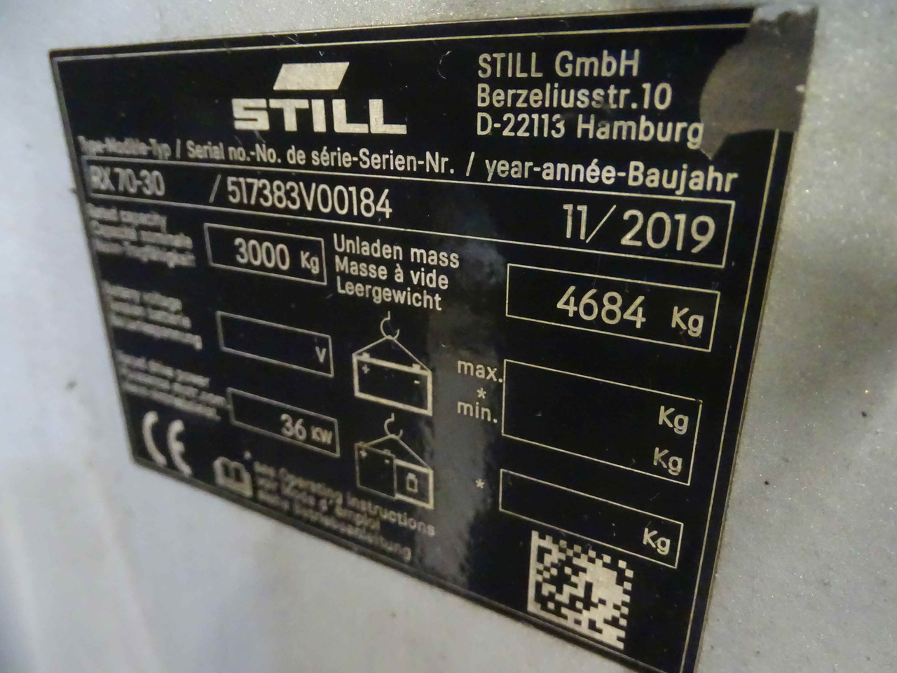 Still RX70-30 - Forklift diesel: gambar 5 Still RX70-30 - Forklift diesel: gambar 5