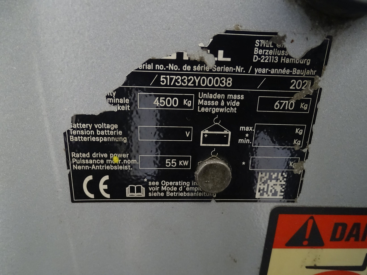 Still RX70-45 - Forklift diesel: gambar 5 Still RX70-45 - Forklift diesel: gambar 5