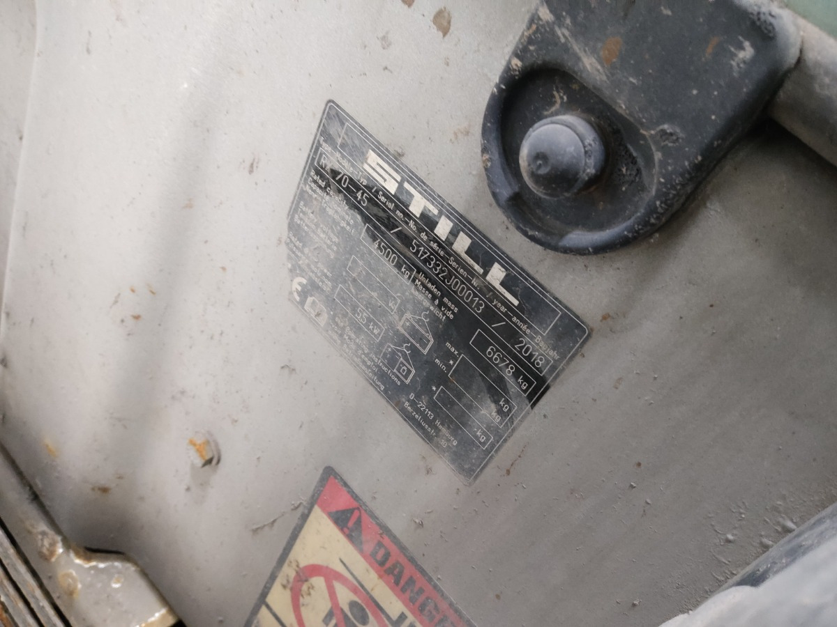 Still RX70-45 - Forklift diesel: gambar 5 Still RX70-45 - Forklift diesel: gambar 5