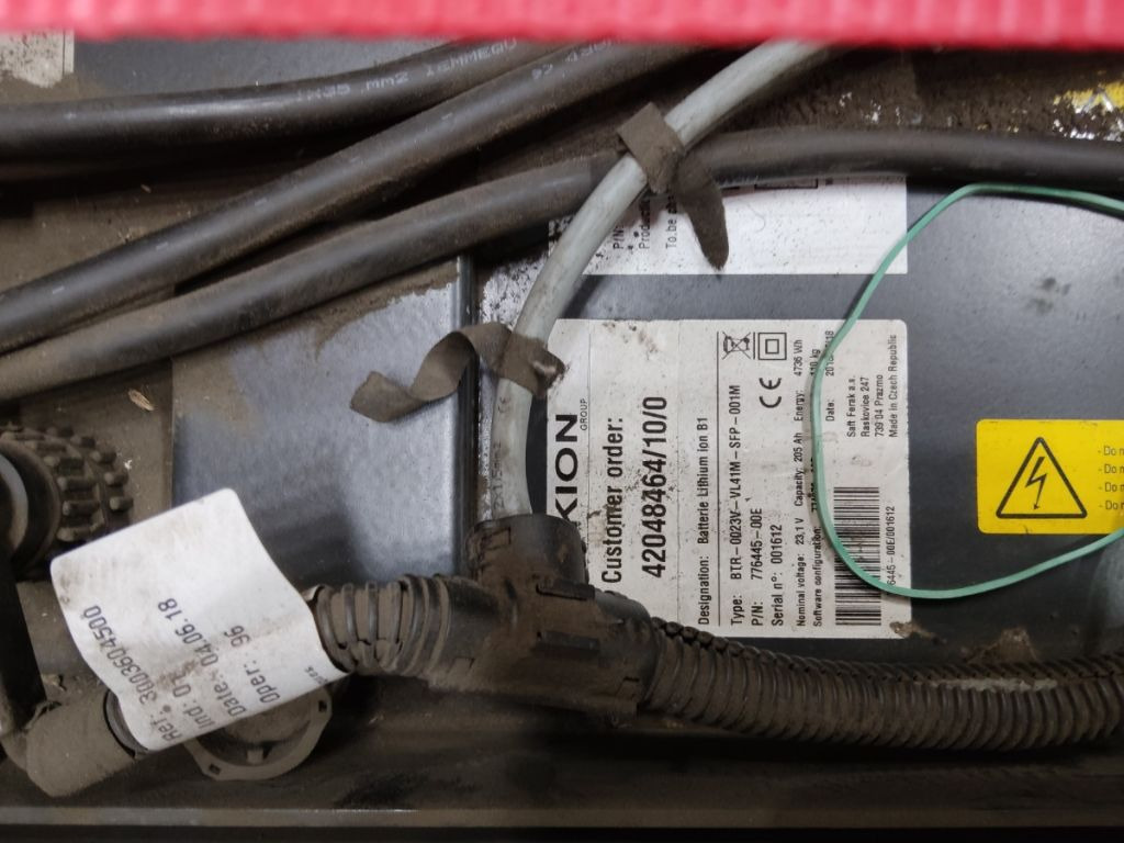 Baterai untuk Peralatan untuk menangani material Weitere 24V205AH/LIION: gambar 7