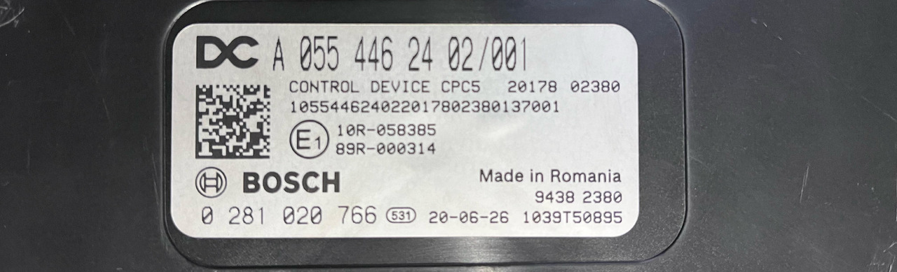 BOSCH CPC5 ECU A0554462402 - ECU: gambar 4 BOSCH CPC5 ECU A0554462402 - ECU: gambar 4
