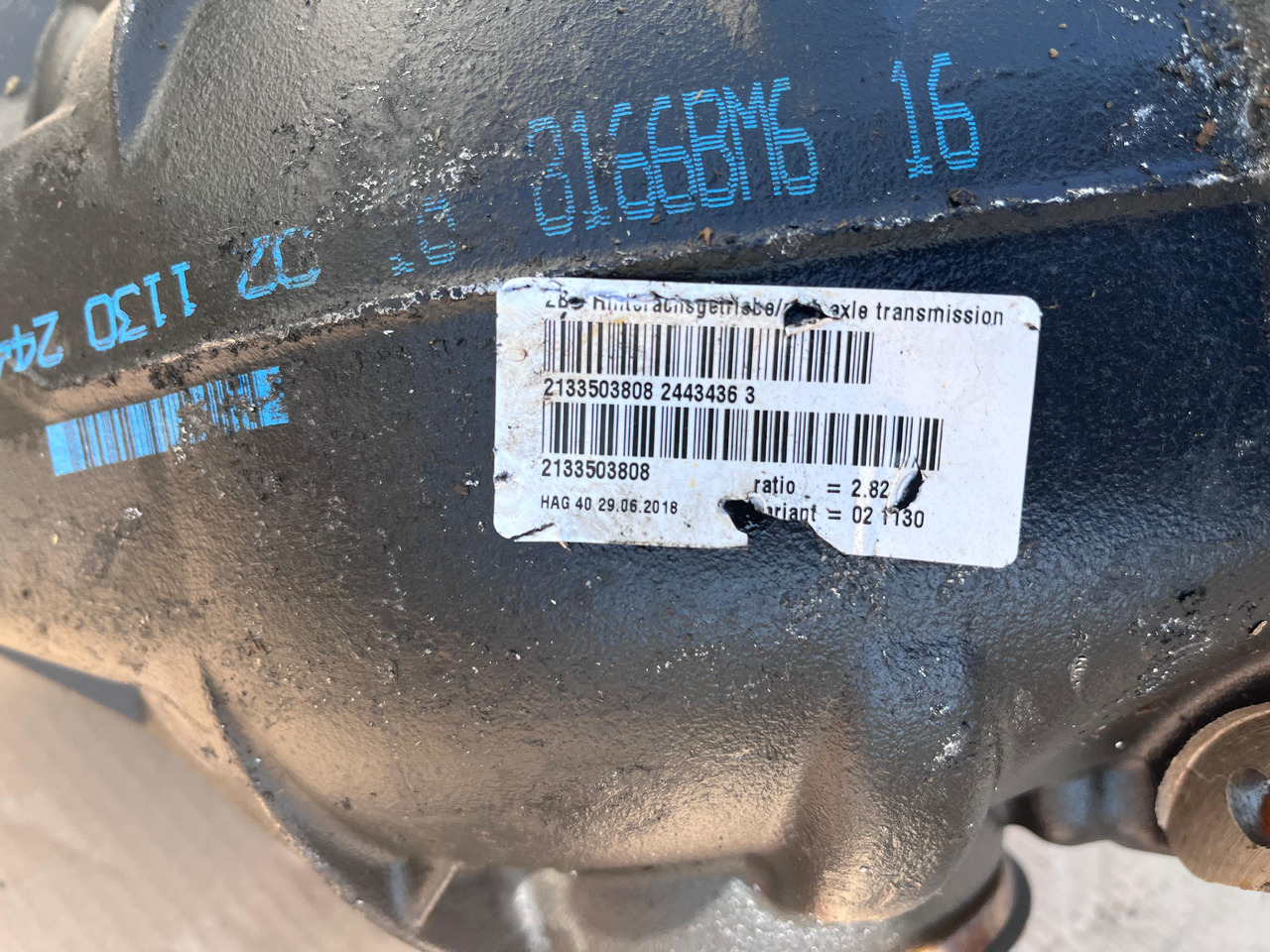 MERCEDES-BENZ E-Class Rear Differential W213 A2133503808 - Gigi diferensial: gambar 5 MERCEDES-BENZ E-Class Rear Differential W213 A2133503808 - Gigi diferensial: gambar 5