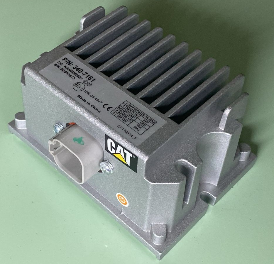 CATERPILLAR 340-7161 24 Volt to 12 Volt Power Converter - Suku cadang untuk Ekskavator: gambar 3 CATERPILLAR 340-7161 24 Volt to 12 Volt Power Converter - Suku cadang untuk Ekskavator: gambar 3