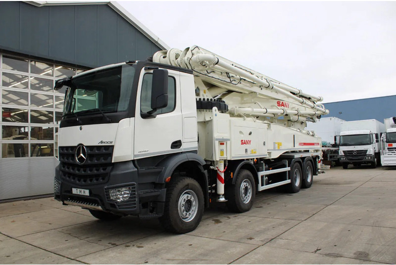 Mercedes-Benz Arocs 4140 8x4 Sany SY49 Concrete Pump Build by Putzmeister - Truk pompa beton: gambar 1 Mercedes-Benz Arocs 4140 8x4 Sany SY49 Concrete Pump Build by Putzmeister - Truk pompa beton: gambar 1