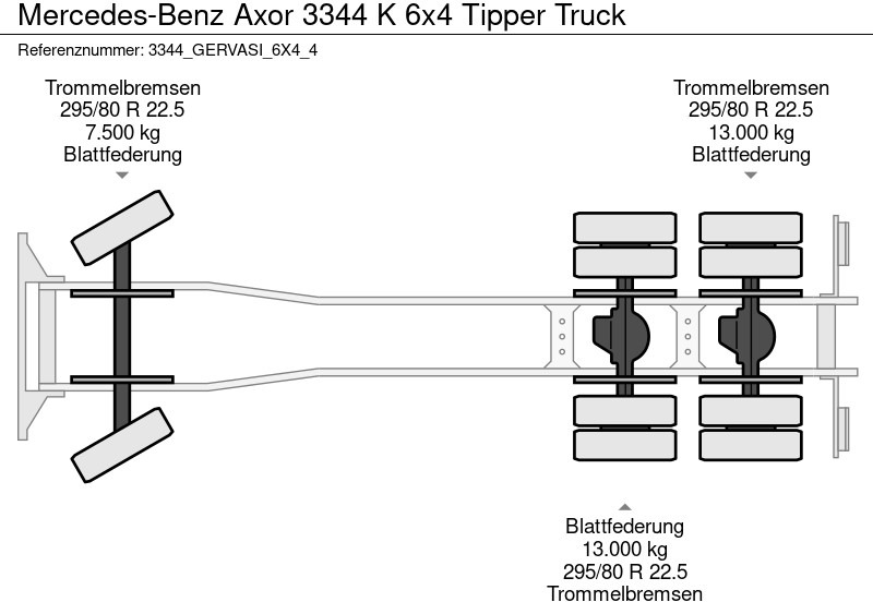Leasing Mercedes-Benz Axor 3344 K 6x4 Tipper Truck Mercedes-Benz Axor 3344 K 6x4 Tipper Truck: gambar 16 Leasing Mercedes-Benz Axor 3344 K 6x4 Tipper Truck Mercedes-Benz Axor 3344 K 6x4 Tipper Truck: gambar 16