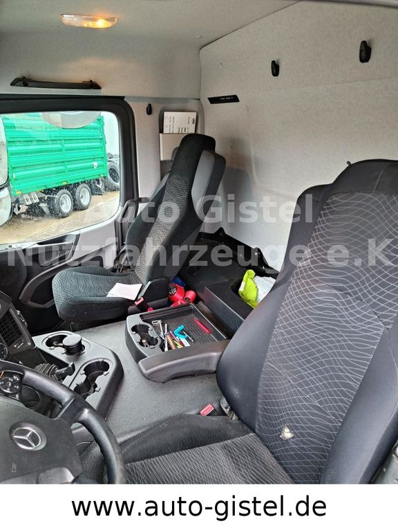 Truk dengan terpal samping Mercedes-Benz Antos 1833 4x2 BL*Dautel DL1500s Hebebühne: gambar 14