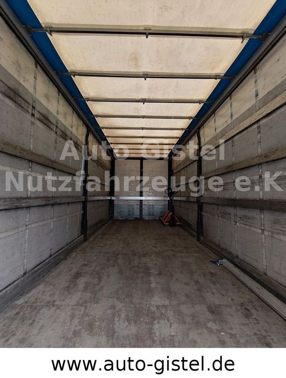 Truk dengan terpal samping Mercedes-Benz Antos 1833 4x2 BL*Dautel DL1500s Hebebühne: gambar 6