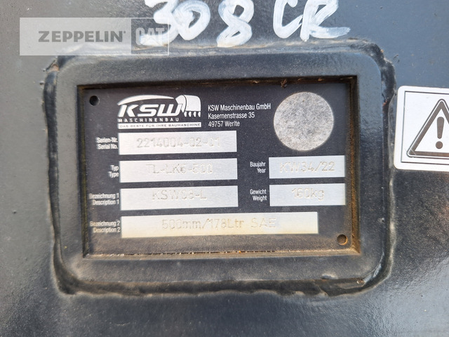 Ekskavator mini Cat 308-06A: gambar 11