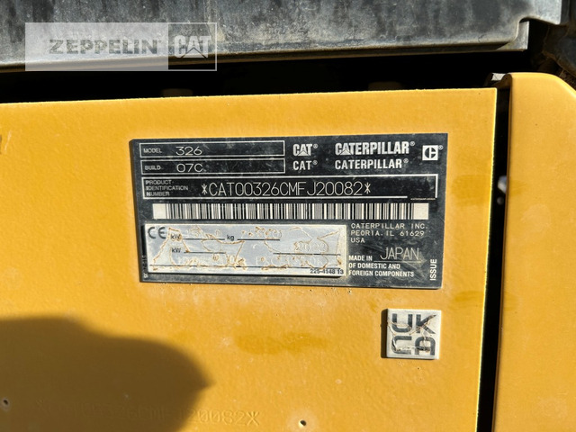 Cat 326-07 - Ekskavator perayap: gambar 2 Cat 326-07 - Ekskavator perayap: gambar 2