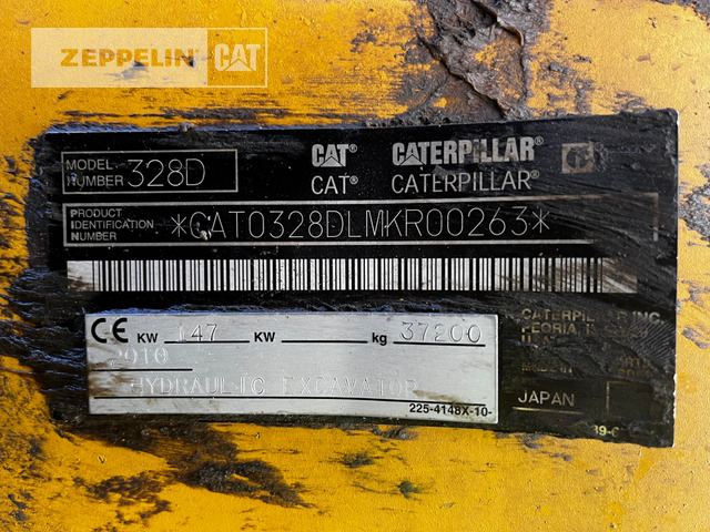 Cat 328DTUNNEL - Peralatan terowongan: gambar 2 Cat 328DTUNNEL - Peralatan terowongan: gambar 2