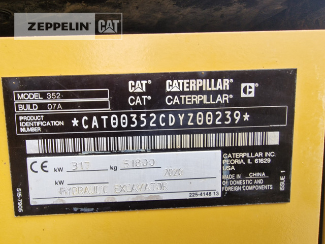 Cat 352-07A - Ekskavator perayap: gambar 2 Cat 352-07A - Ekskavator perayap: gambar 2