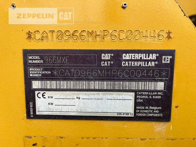 Cat 966MXE - Wheel loader: gambar 2 Cat 966MXE - Wheel loader: gambar 2
