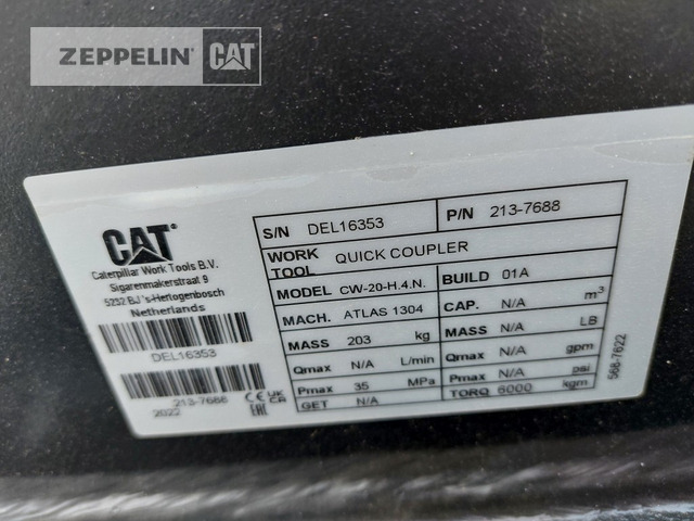 Cat CW20 - Skrup cepat untuk Peralatan konstruksi: gambar 3 Cat CW20 - Skrup cepat untuk Peralatan konstruksi: gambar 3