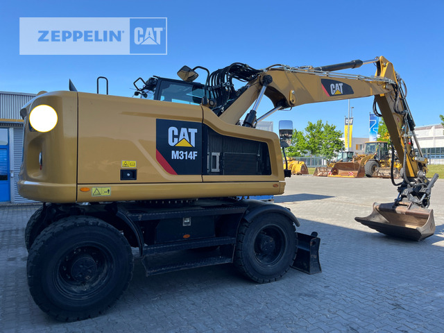 Cat M314F - Ekskavator roda: gambar 4 Cat M314F - Ekskavator roda: gambar 4