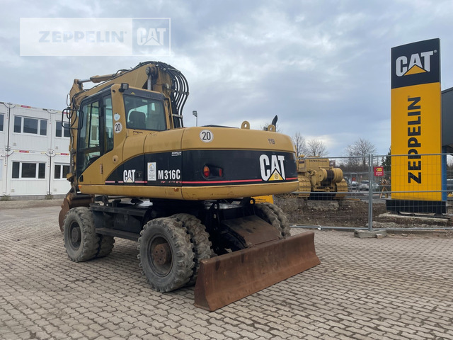 Cat M316C - Ekskavator roda: gambar 3 Cat M316C - Ekskavator roda: gambar 3