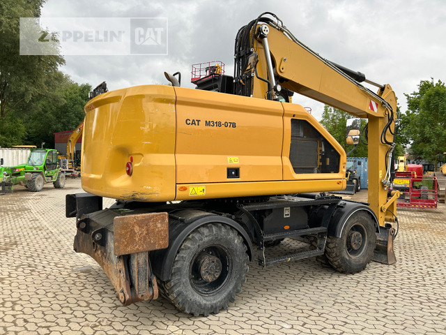 Cat M318-07A - Ekskavator roda: gambar 3 Cat M318-07A - Ekskavator roda: gambar 3