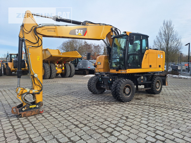 Cat M318F - Ekskavator roda: gambar 1 Cat M318F - Ekskavator roda: gambar 1
