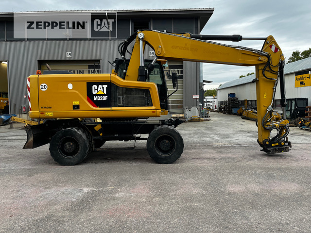 Cat M320F - Ekskavator roda: gambar 5 Cat M320F - Ekskavator roda: gambar 5