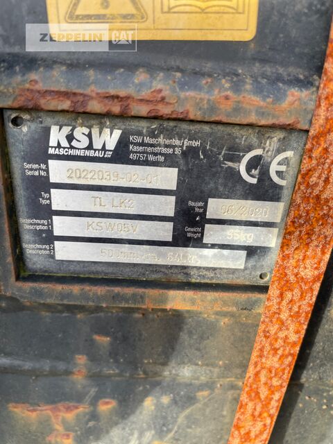 KSW Maschinenbau GmbH TL50, CW05 - Ember ekskavator: gambar 3 KSW Maschinenbau GmbH TL50, CW05 - Ember ekskavator: gambar 3