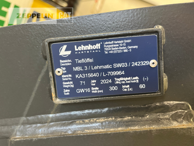 Komponenten TL300_MS03 NEU - Ember ekskavator untuk Peralatan konstruksi: gambar 3 Komponenten TL300_MS03 NEU - Ember ekskavator untuk Peralatan konstruksi: gambar 3
