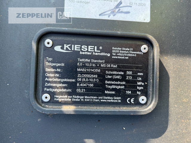 Komponenten TL500 Zähne MS08 - Ember ekskavator: gambar 5 Komponenten TL500 Zähne MS08 - Ember ekskavator: gambar 5