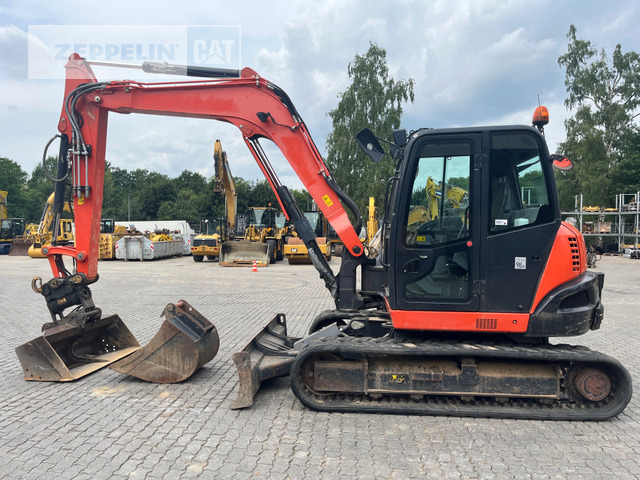 Kubota KX080-4 - Ekskavator mini: gambar 1 Kubota KX080-4 - Ekskavator mini: gambar 1