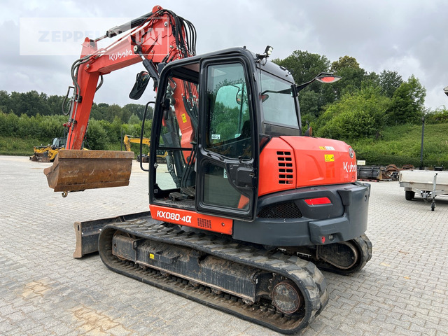 Kubota KX080-4 - Ekskavator mini: gambar 2 Kubota KX080-4 - Ekskavator mini: gambar 2