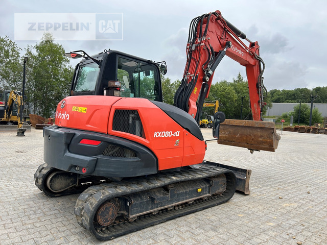 Kubota KX080-4 - Ekskavator mini: gambar 3 Kubota KX080-4 - Ekskavator mini: gambar 3