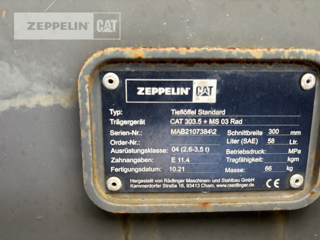 Raedlinger TL300 - Ember untuk Peralatan konstruksi: gambar 5 Raedlinger TL300 - Ember untuk Peralatan konstruksi: gambar 5