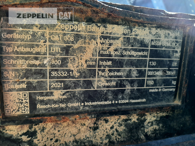 Resch-Ka-Tec TL400 - Ember ekskavator untuk Peralatan konstruksi: gambar 3 Resch-Ka-Tec TL400 - Ember ekskavator untuk Peralatan konstruksi: gambar 3