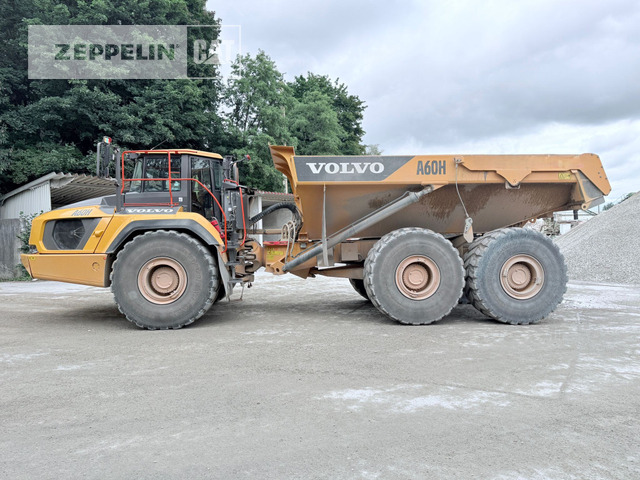 Volvo A60H - Tempat sampah artikulasi: gambar 1 Volvo A60H - Tempat sampah artikulasi: gambar 1