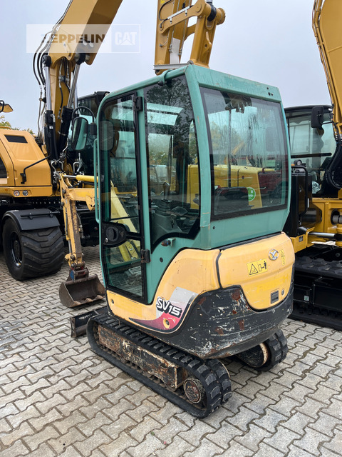 Yanmar SV15 - Ekskavator mini: gambar 4 Yanmar SV15 - Ekskavator mini: gambar 4