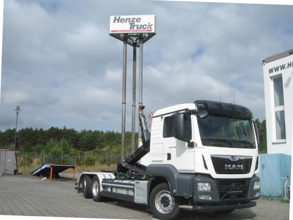MAN TG-S 26.420/6x2 Abrollkipper - Hook lift: gambar 1 MAN TG-S 26.420/6x2 Abrollkipper - Hook lift: gambar 1
