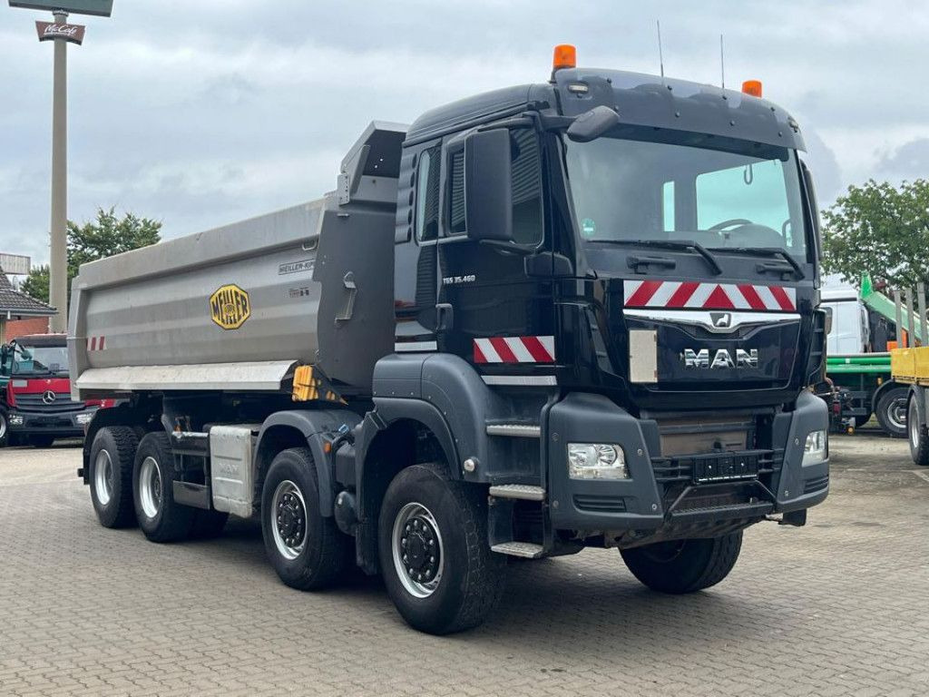 MAN TG-S 35.460 8x6 4 Achs Muldenkipper Meiller 18m³ - Truk skip loader: gambar 2 MAN TG-S 35.460 8x6 4 Achs Muldenkipper Meiller 18m³ - Truk skip loader: gambar 2