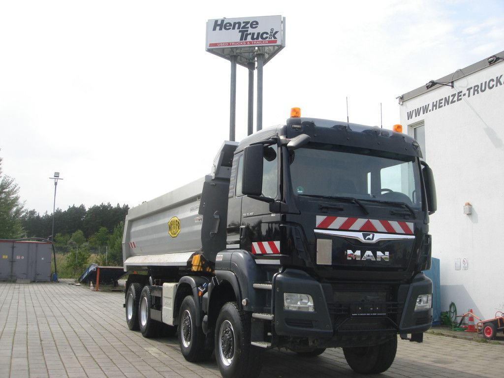 MAN TG-S 35.460 8x6 4 Achs Muldenkipper Meiller 18m³ - Truk jungkit: gambar 2 MAN TG-S 35.460 8x6 4 Achs Muldenkipper Meiller 18m³ - Truk jungkit: gambar 2