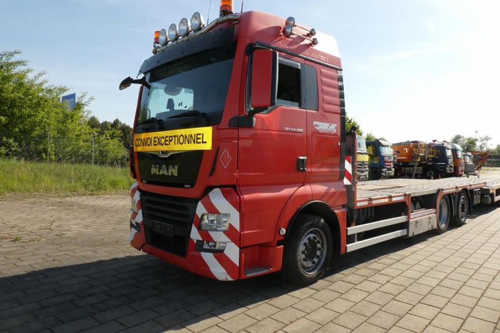 MAN TG-X 24.500 6x2-4 LL-U Pritsche Maschinentranspo - Truk flatbed: gambar 3 MAN TG-X 24.500 6x2-4 LL-U Pritsche Maschinentranspo - Truk flatbed: gambar 3