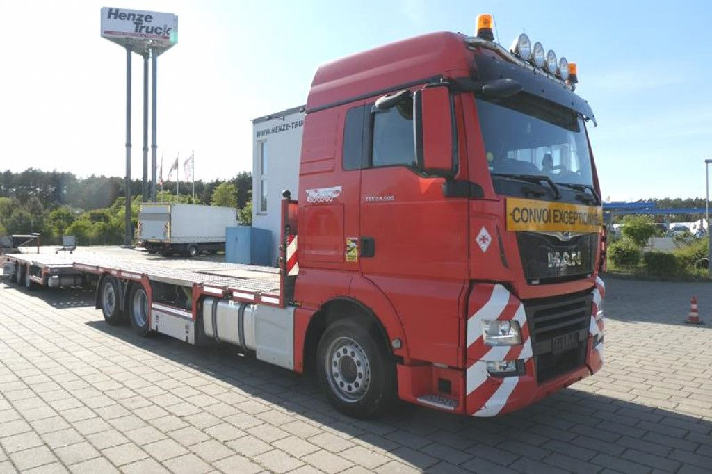 MAN TG-X 24.500 6x2-4 LL-U Pritsche Maschinentranspo - Truk flatbed: gambar 2 MAN TG-X 24.500 6x2-4 LL-U Pritsche Maschinentranspo - Truk flatbed: gambar 2