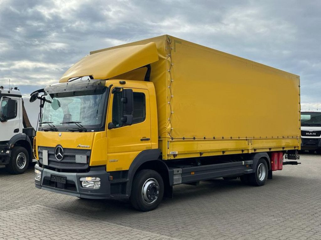 Mercedes-Benz Atego 1224 L Pritsche LBW - Truk flatbed: gambar 1 Mercedes-Benz Atego 1224 L Pritsche LBW - Truk flatbed: gambar 1