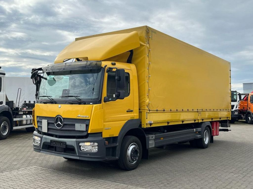 Mercedes-Benz Atego 1224 L Pritsche LBW LBW 1.5to - Truk flatbed: gambar 1 Mercedes-Benz Atego 1224 L Pritsche LBW LBW 1.5to - Truk flatbed: gambar 1