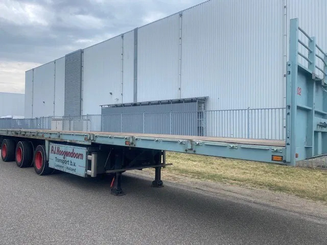 Floor open oplegger 3 asser uitschuifbaar, 2 x stuur, 1 x liftas - Semi-trailer flatbed: gambar 2 Floor open oplegger 3 asser uitschuifbaar, 2 x stuur, 1 x liftas - Semi-trailer flatbed: gambar 2