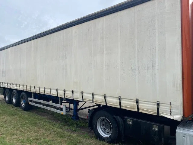 Pacton schuifzeil, 3 asser, SAF , luchtvering, trommelremmen - Semi-trailer dengan terpal samping: gambar 2 Pacton schuifzeil, 3 asser, SAF , luchtvering, trommelremmen - Semi-trailer dengan terpal samping: gambar 2