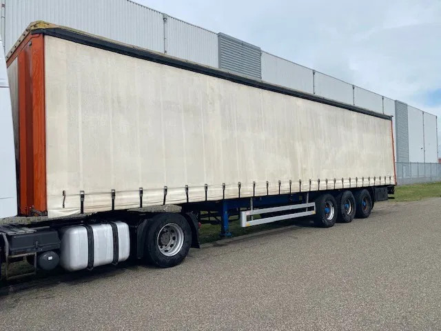 Pacton schuifzeil, 3 asser, SAF , luchtvering, trommelremmen - Semi-trailer dengan terpal samping: gambar 1 Pacton schuifzeil, 3 asser, SAF , luchtvering, trommelremmen - Semi-trailer dengan terpal samping: gambar 1