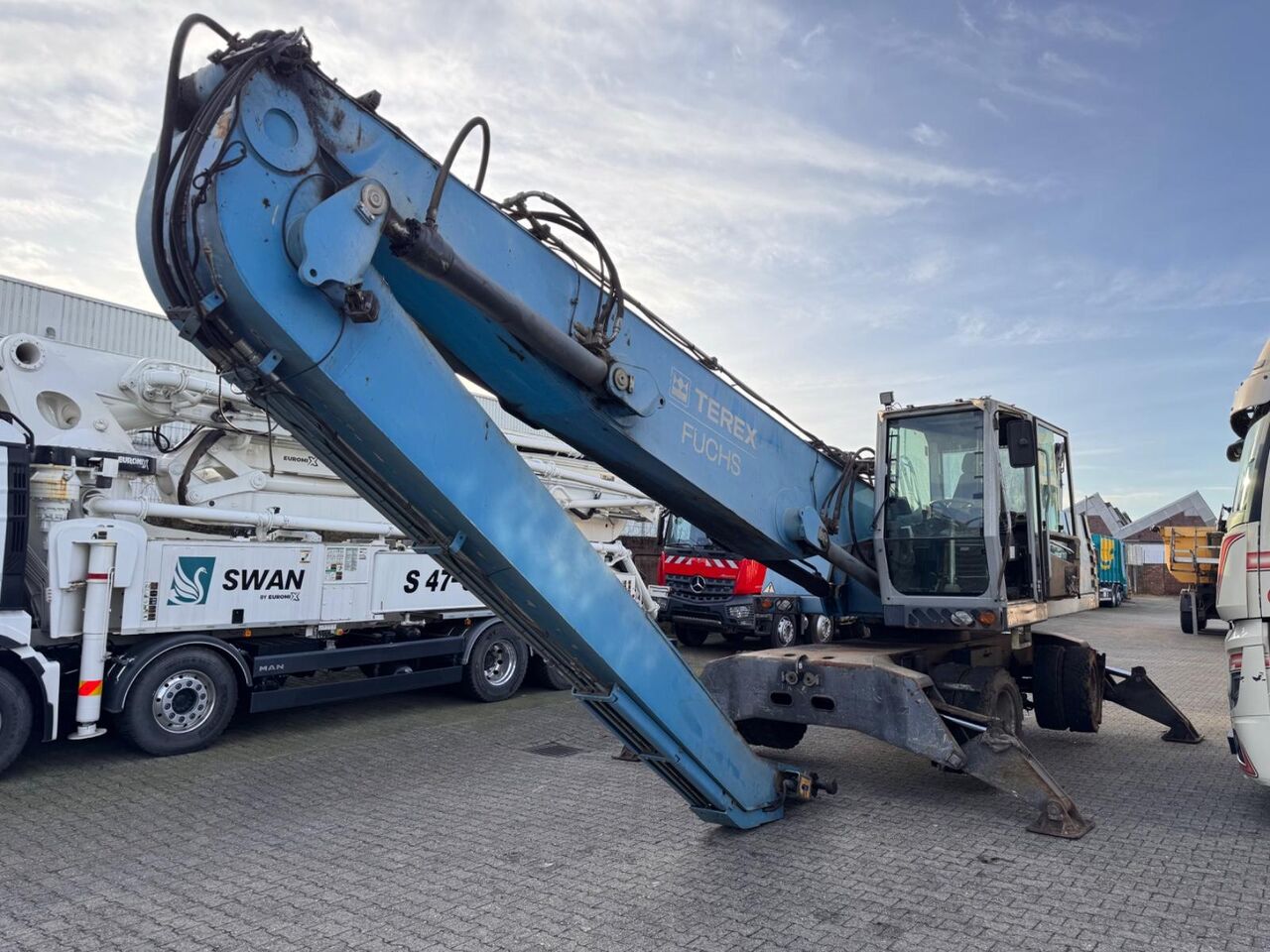 Fuchs Terex MHL 340 Umschlagbagger Magnet - Ekskavator roda: gambar 1 Fuchs Terex MHL 340 Umschlagbagger Magnet - Ekskavator roda: gambar 1